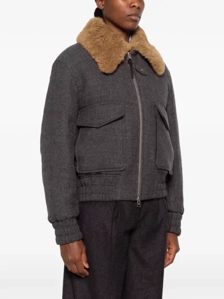 Bomber bunda Ami Paris sivá