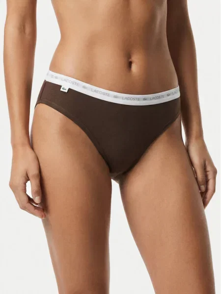 Lacoste Set de bikini﻿ deschis bej