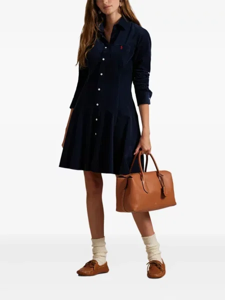 Căciulă Polo Ralph Lauren cu broderie cu dungi cowboy roșu
