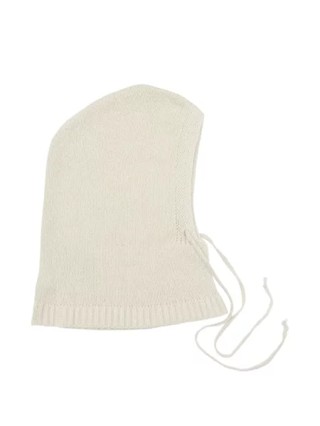 Căciulă Vietti Merchandise din cașmir cu cordon alb