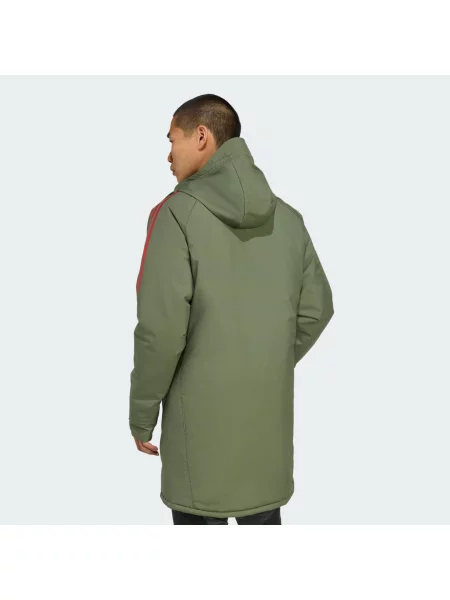 FC Bayern Tiro 24 Stadium Parka zelená