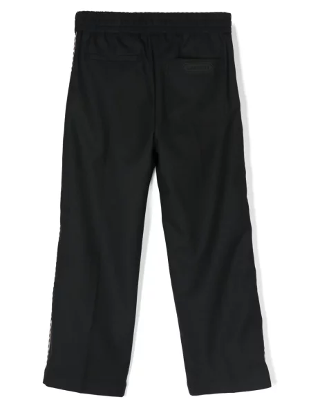 Spodnie dziecięce Lanvin Enfant czarne
