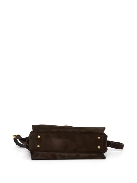 Body Balenciaga cu bretele maro