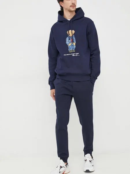 Spodnji del trenirke Polo Ralph Lauren mornarsko modra