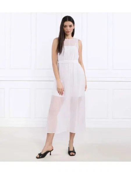 Armani Exchange Rochie alb