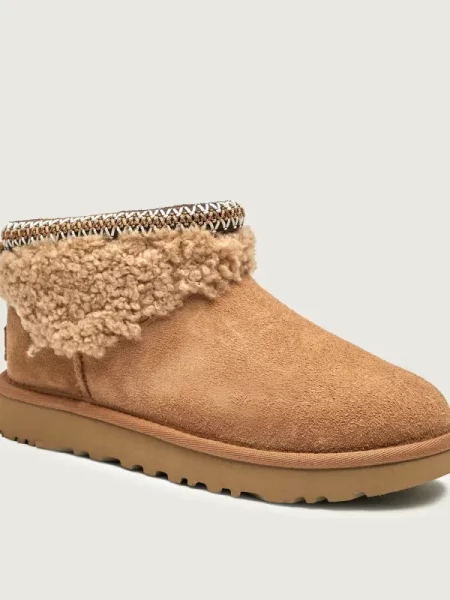UGG Hótaposó MAXI CURLY | shearling | hasított bőr