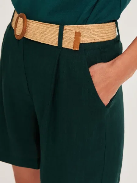 Pantaloni scurți Marisse alb