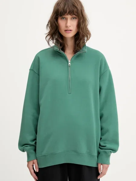 Суитчър Abercrombie & Fitch зелено