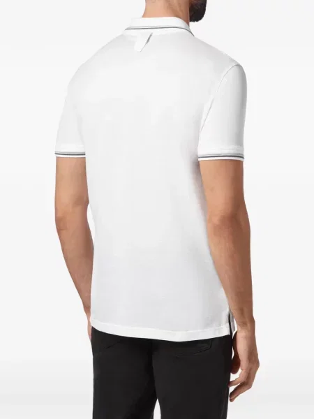 Tricou polo Billionaire alb