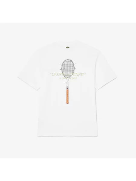 Футболка Lacoste белая