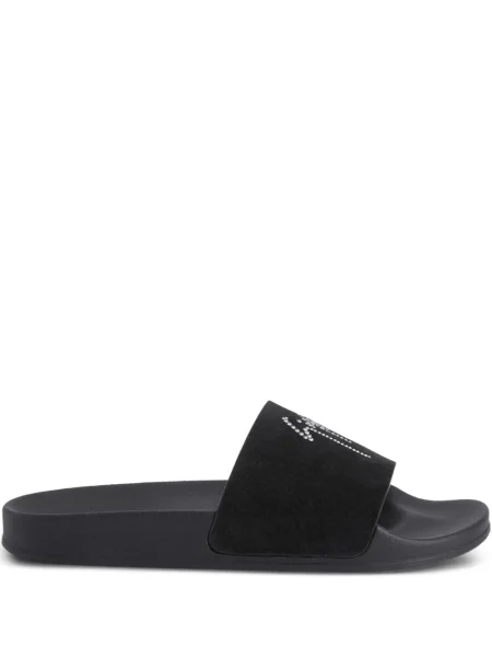 Sandale Giuseppe Zanotti de cristal negru