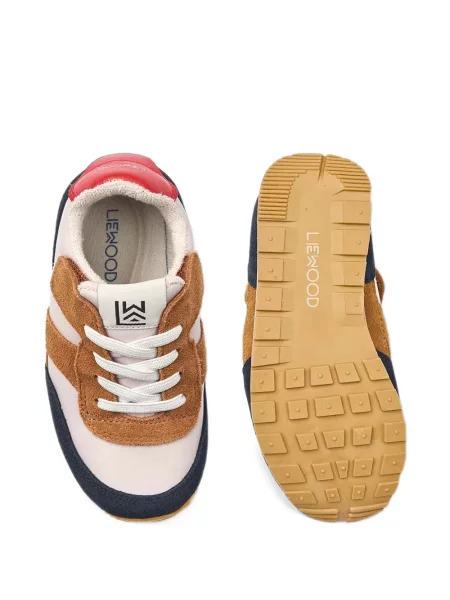 Sneakersy dziecięce Liewood brązowe