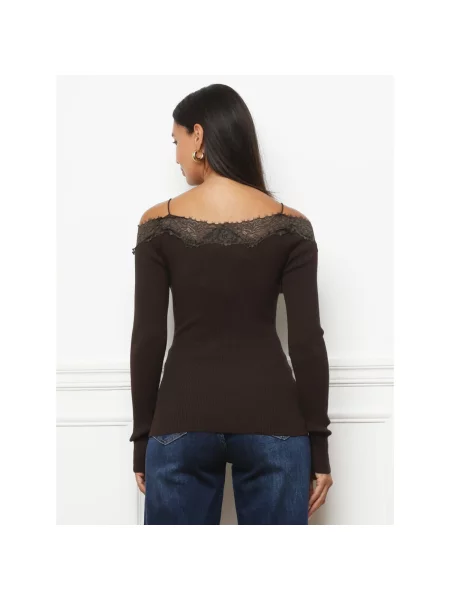 Top La Modeuse maro