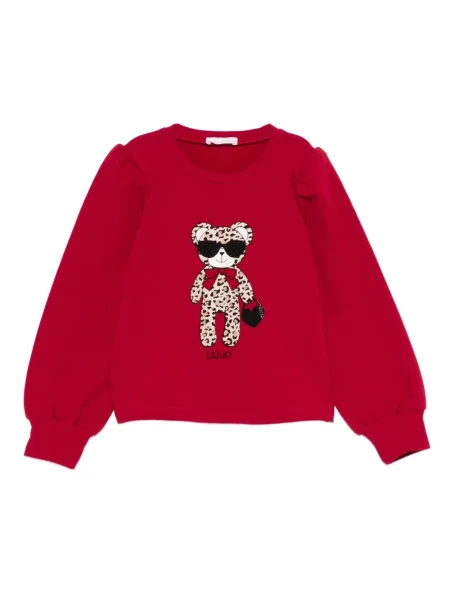 Bluza dziecięca Liu Jo czerwona