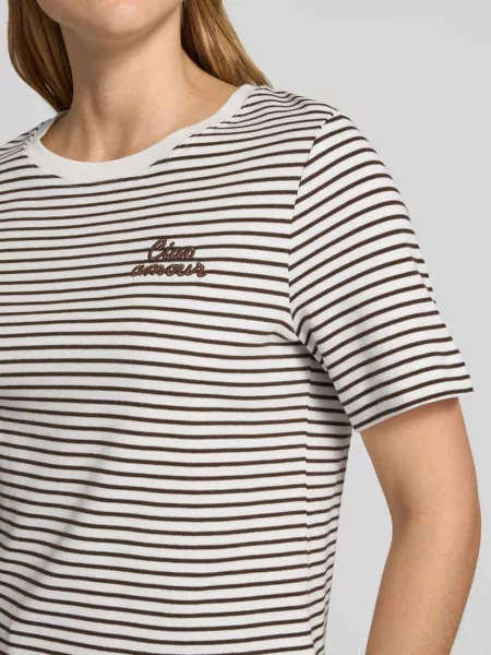 T-shirt z haftem Oui