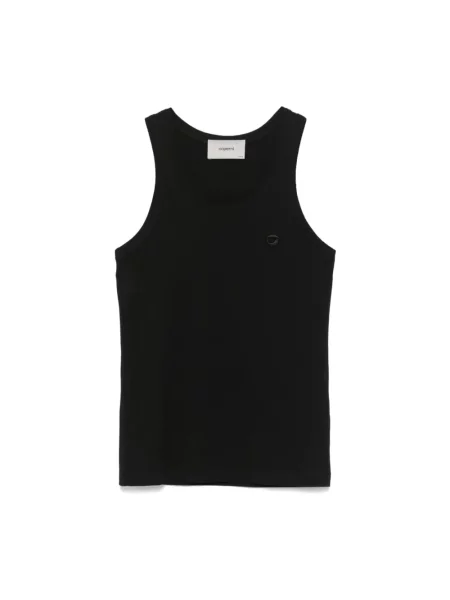 Lekki top Coperni z logo czarny