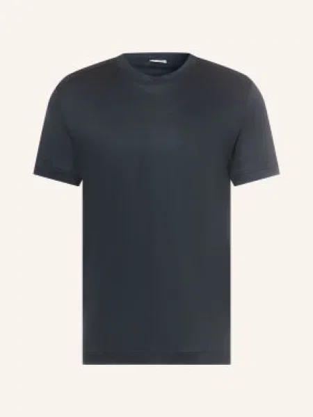 Zimmerli Koszulka Od Piżamy Sustainable Luxury blau granatowa