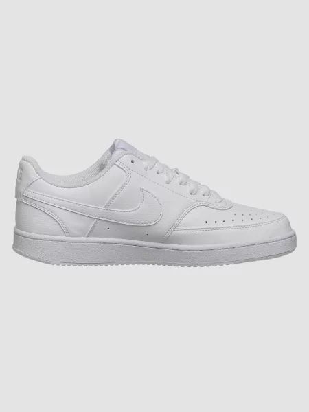 Кожаные повседневные кроссовки Nike NikeCourt белые