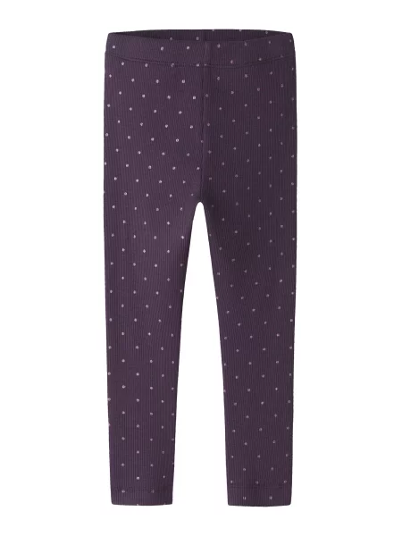 NAME IT Leggings NMFODELE mov închis
