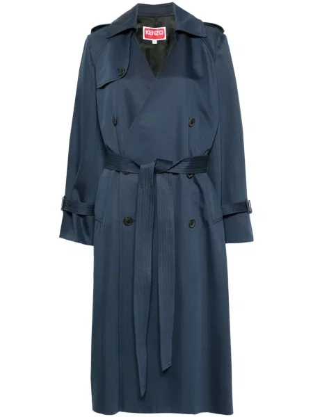 Тренчкот Kenzo синьо