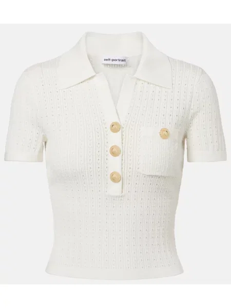 Polo Self-portrait alb