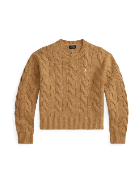 Polo Ralph Lauren pulover de lână bej
