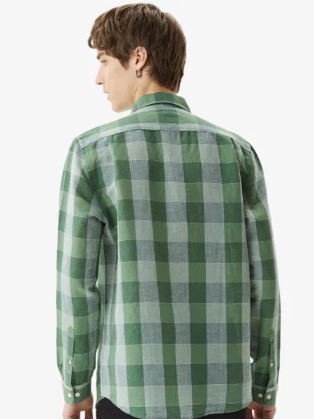 Сорочка Lacoste зелена
