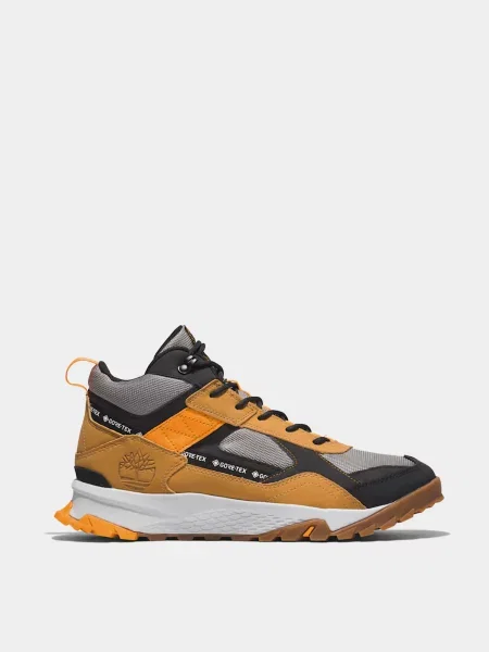 Кожаные ботинки Timberland желтые