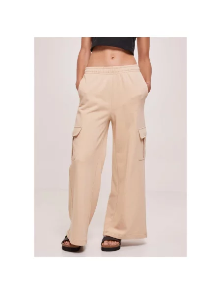 Pantaloni cargo Urban Classics din material terry