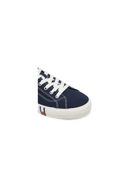 Superge Tommy Jeans Archive Vulc Mornarsko modra