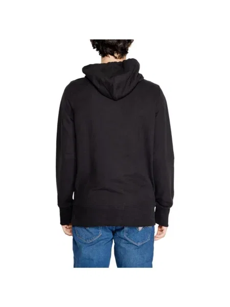 Geacă Calvin Klein Jeans zdrențuiți negru