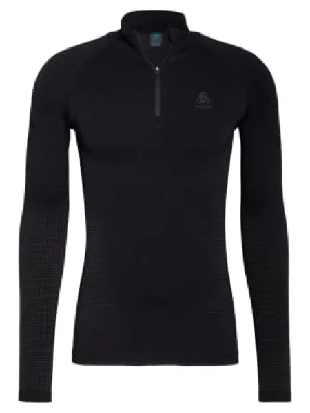 Odlo Funkční Tričko Performance Warm Eco / šedá černá