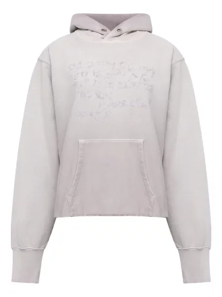 Hanorac cu glugă Maison Margiela gri