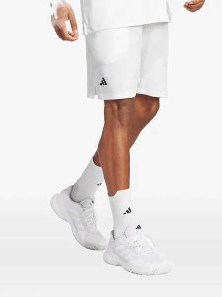 Pantaloni scurți Adidas cu autograf alergare cu imprimeu geometric albastru