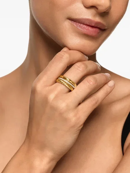 Inel David Yurman galben