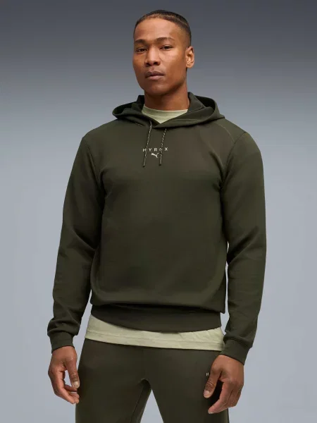 Худи Puma зеленое