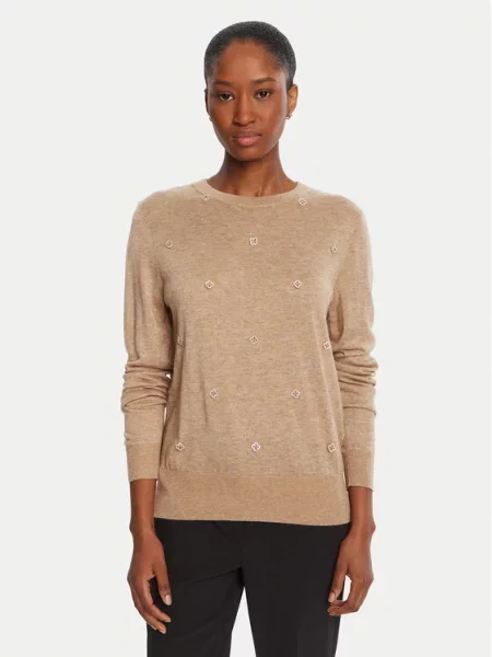 Lola Casademunt by Maite Megztinis smėlio