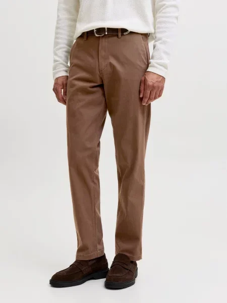 JACK & JONES Pantaloni eleganți JPSTKane JJDave' maro