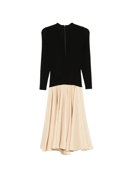 Rochie midi Esse Studios cu decolteu în V până la genunchi de costum