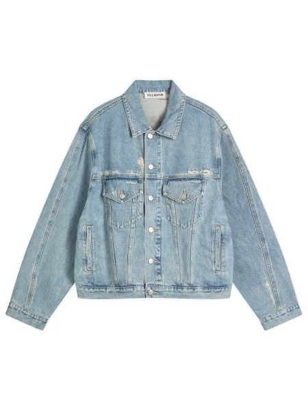 Kurtka jeansowa Cole Buxton niebieska