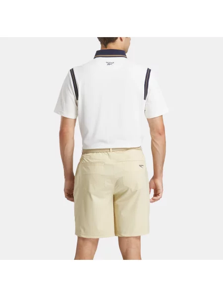 Reebok koszulka polo Varsityunisex CHALK/NAVY Size: S granatowa