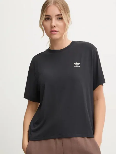 Tričko adidas Originals Trefoil Tee Leopard černá