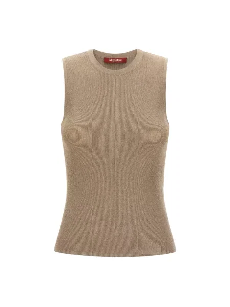Top Max Mara Studio beżowy