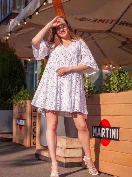 OnLady Сукня міні білий