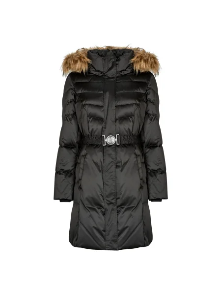 Guess Geacă din puf negru