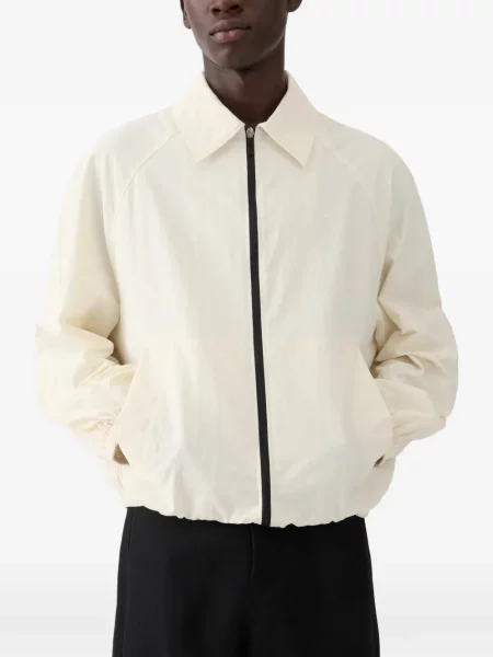 Geacă de vânt Jacquemus alb