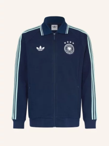 Adidas Kurtka Treningowa Niemcy Na Wyjeździe Anthem blau niebieska