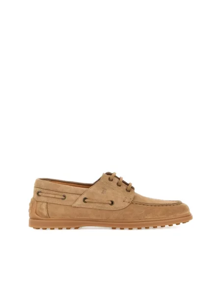 Półbuty Tod's zamszowe brązowe