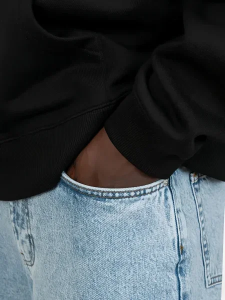 Blugi Patta cu broderie albastru
