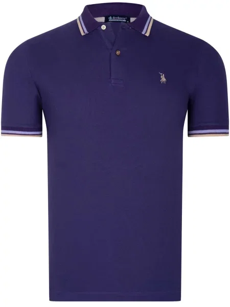 Tricou polo Dewberry albastru